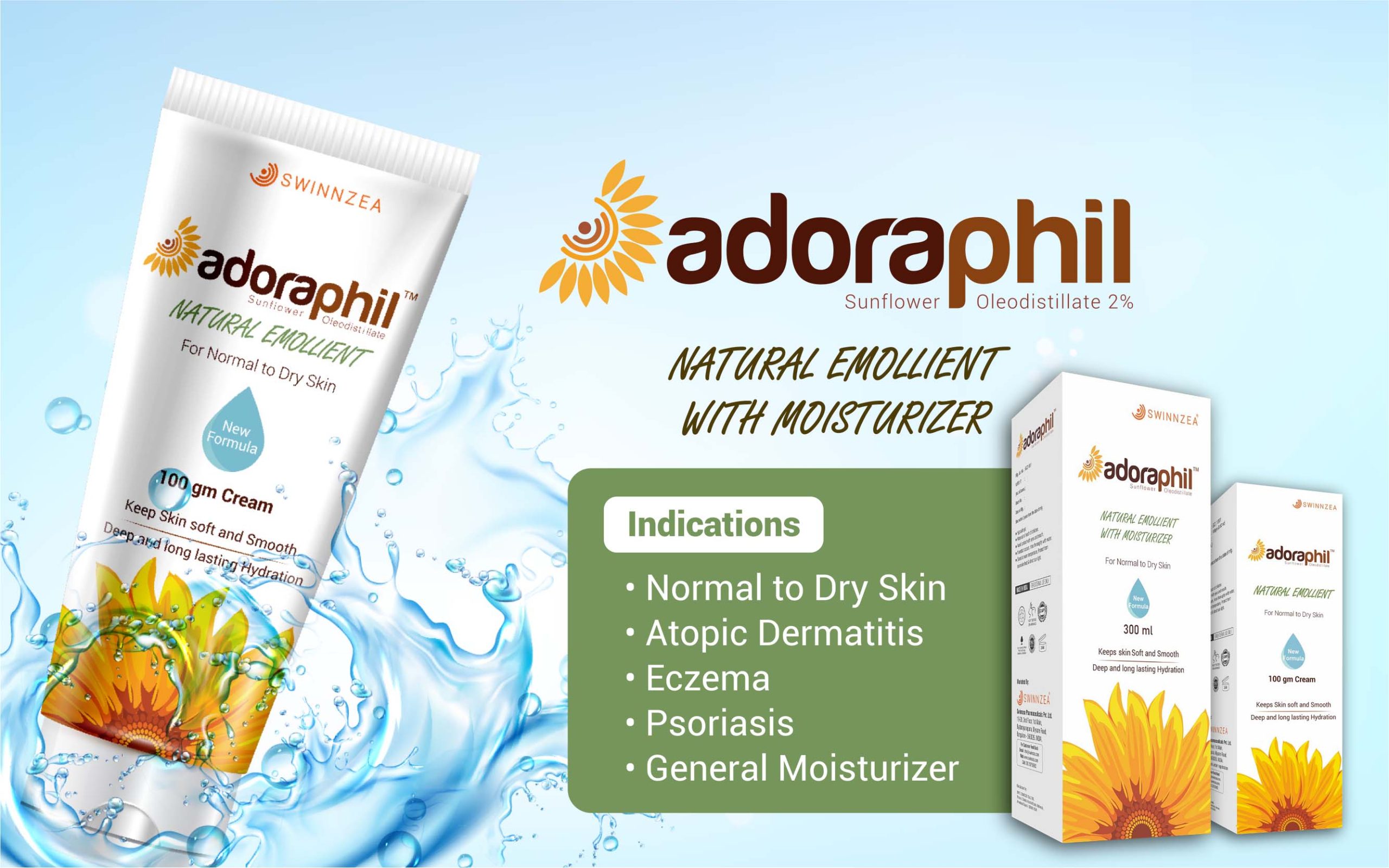 ADORAPHIL MOIST LOTION 300ML