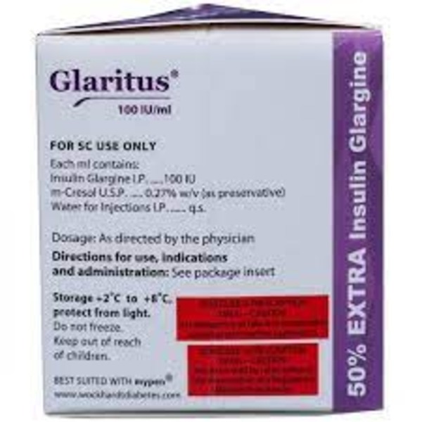 GLARITUS 100IU CATRIDGE
