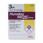HUMALOG MIX 25 CATRIDGE