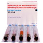 INSUMAN COMBO 25 CATRIDGE
